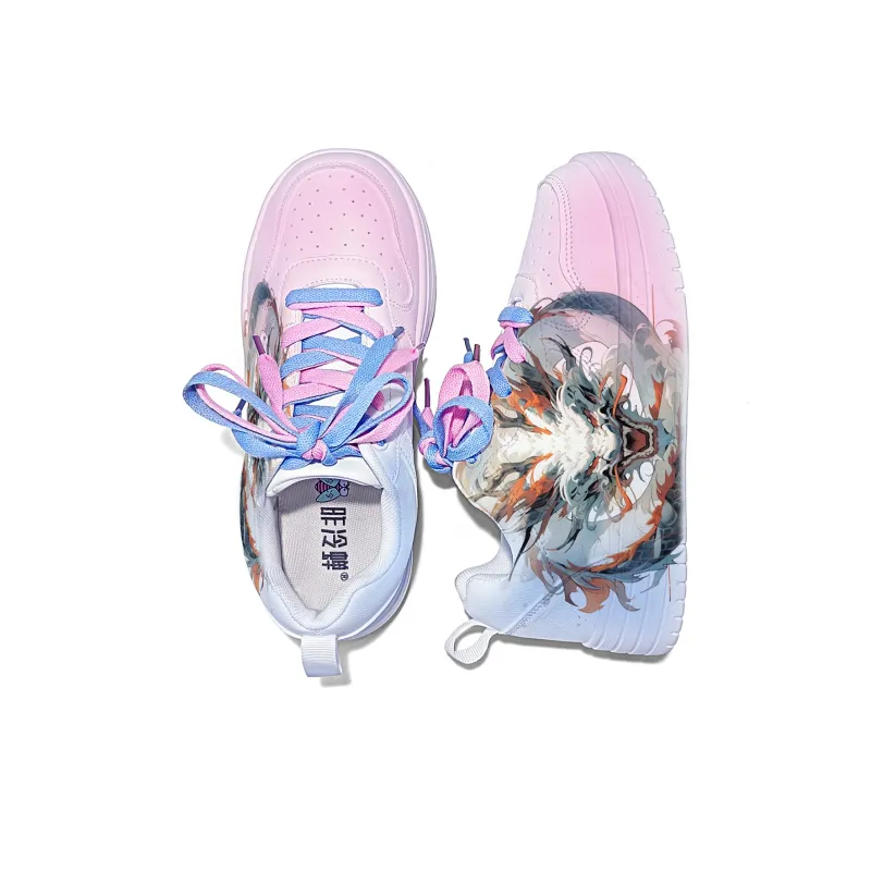 Cold Cicadas Yesterday Cushioned Wear-Resistant Breathable Lightweight Low-Top Casual Shoes Unisex-3