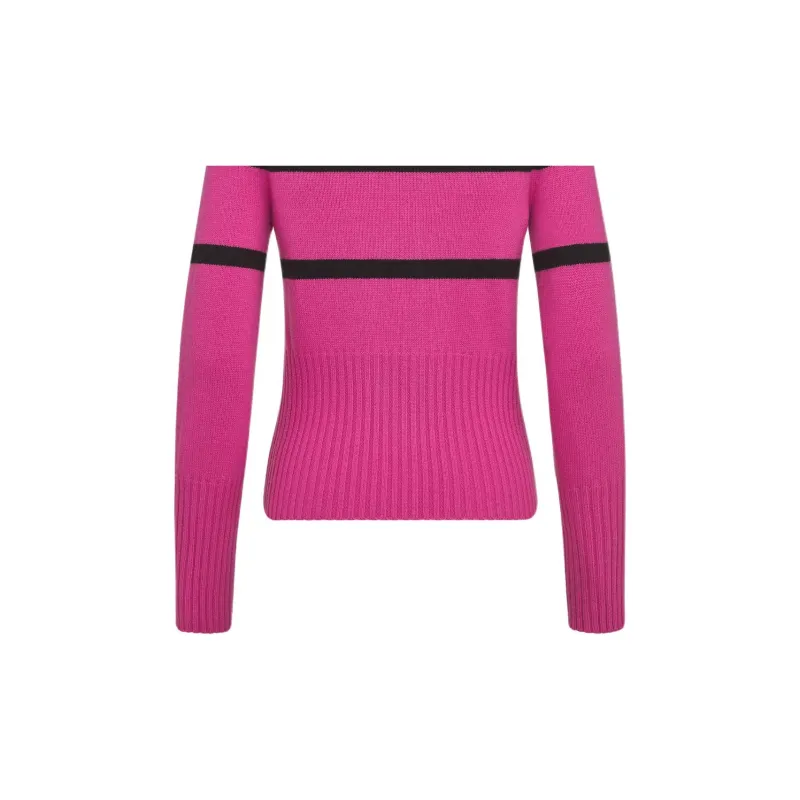 DIOR FW24 Sweater Women's Bright Pink-5