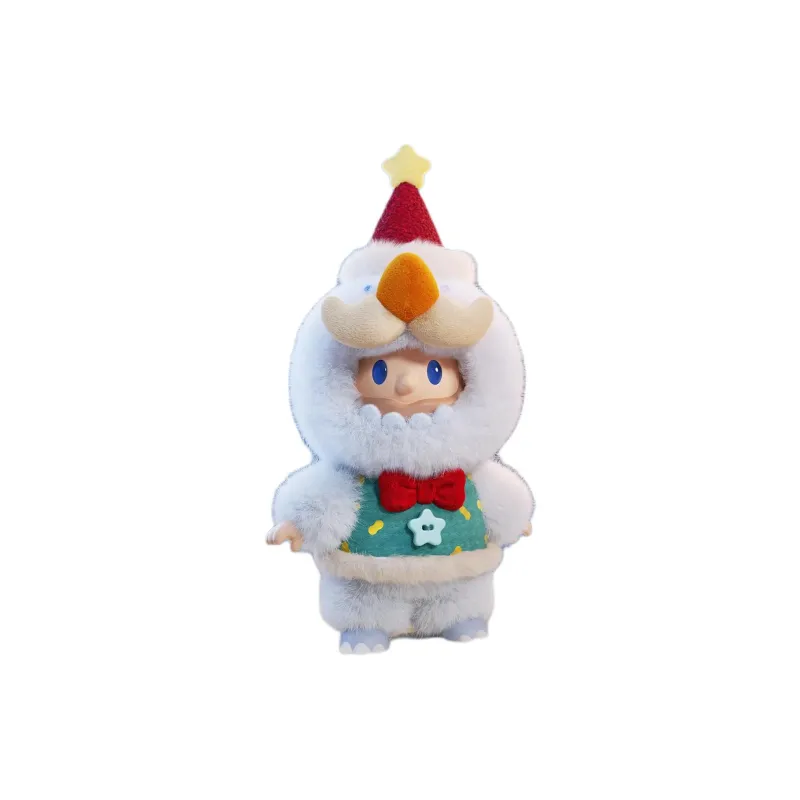 FINDING UNICORN Fleece Party Snowman BOB Hang Tag Box 23.5cm-0