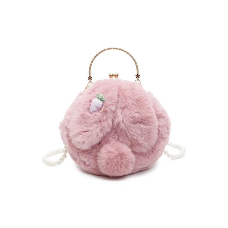 Yalu Fleece Handbag Women's Multicolor-6