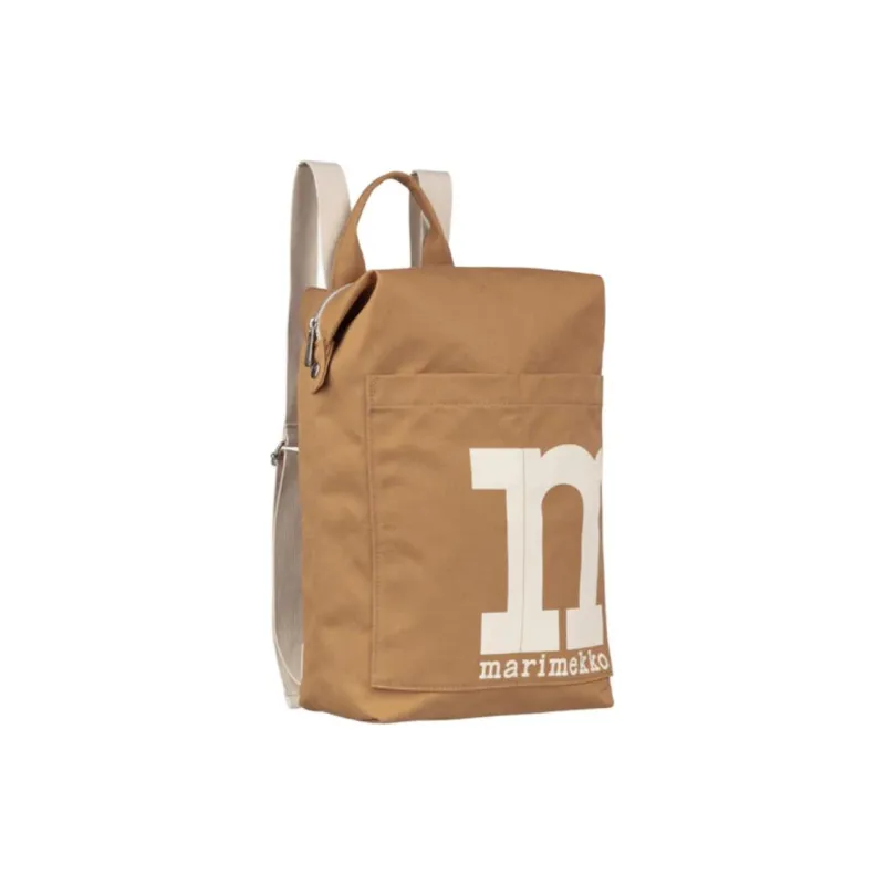 Marimekko Cotton Backpack Women's Brown-1
