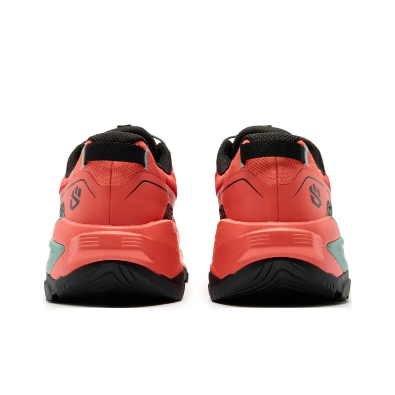 QIAODAN Light Cavalry Running Shoes Men Low Top Energy Orange/Black-7