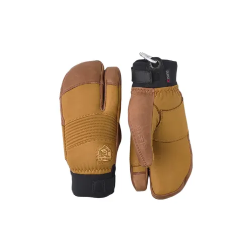 HESTRA Brushed Polyester Sports Gloves Unisex Brown