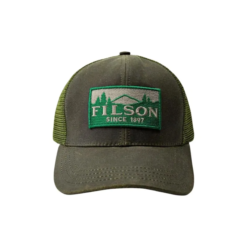 Filson Logo-patch Baseball Cap-0