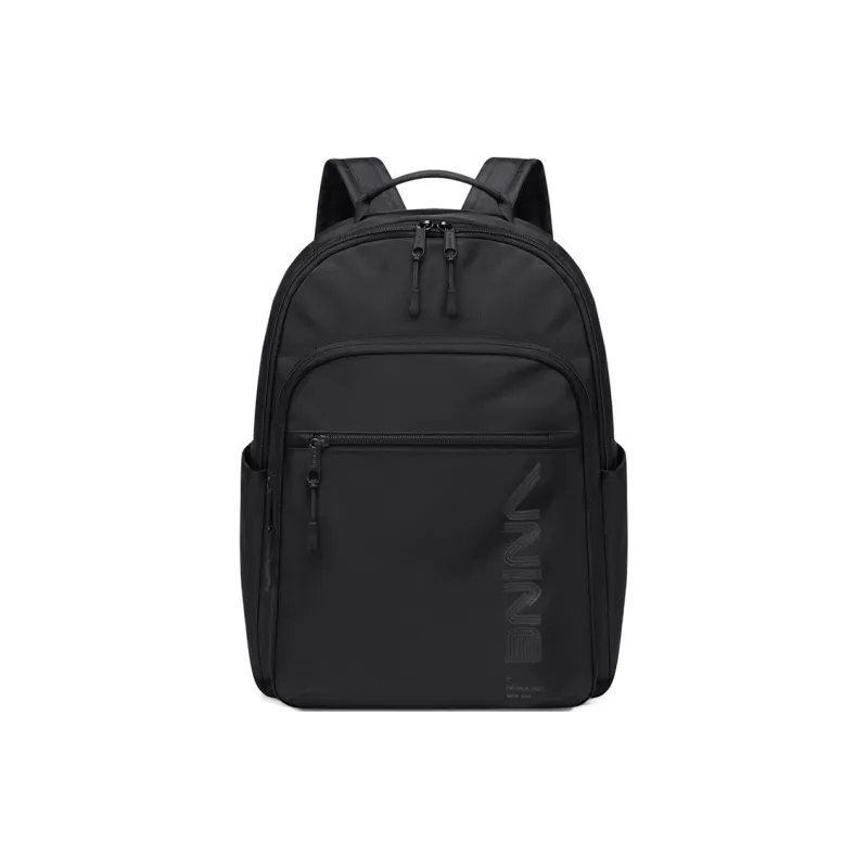 V.NINE Fabric Backpack Regular Unisex Moon Gray/Obsidian Black-2