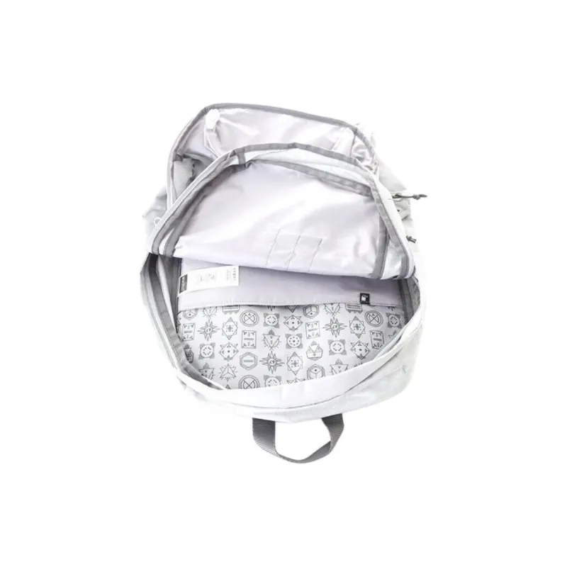 JanSport Fabric Backpack Large Size Unisex Light Gray-3