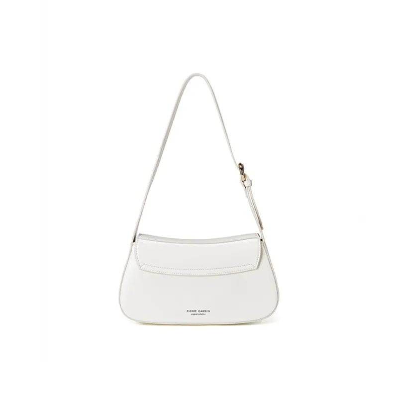 PIERRE CARDIN Oil Wax Cow Leather Crossbody Bag Women's Multicolor-8