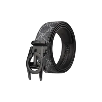 15 MINS Polyvinyl Chloride Leather Belts Men's Width 3.5cm