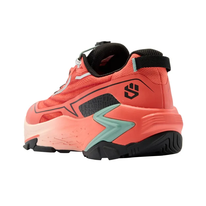 QIAODAN Light Cavalry Running Shoes Men Low Top Energy Orange/Black-5