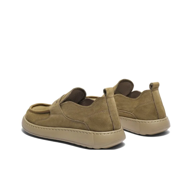 BELLE Men's Casual Shoes Men Low Top Gray/Khaki/Earth Yellow-8