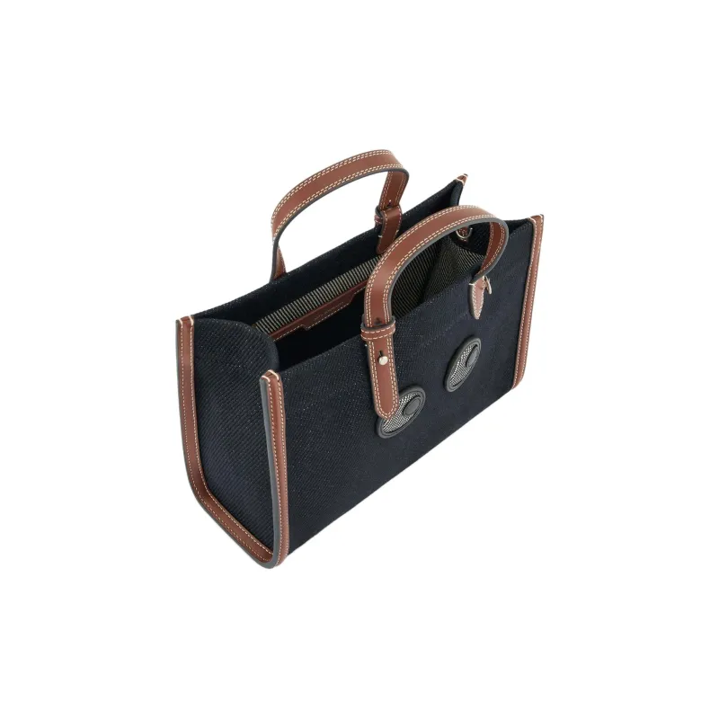 Anya Hindmarch Cotton Tote Bag, Shopping Bag, Shoulder Bag, Handbag Mini Unisex Marine Blue-3