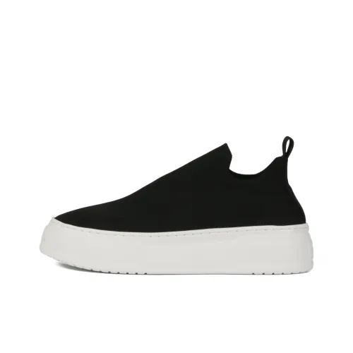 TIEKE Sock Shoes Low-Top Casual Shoes Men's Black