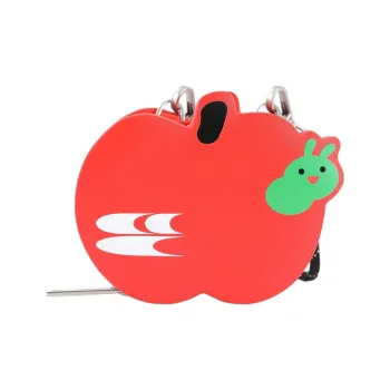 Crying Center PU Crossbody Earphone Case Mini Unisex Red
