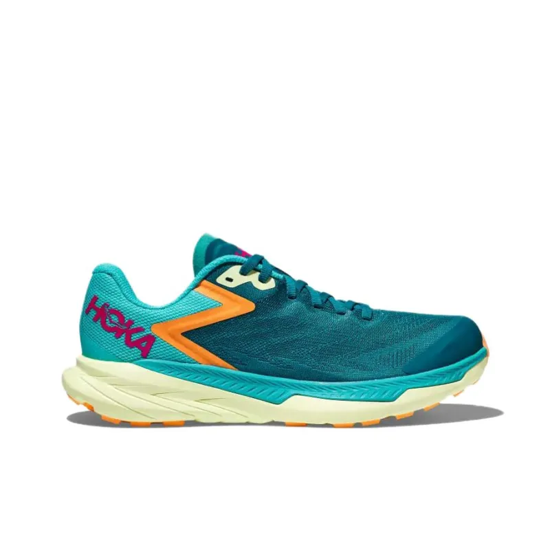 HOKA ONE ONE ZINAL Wear-resistant And Lightweight Low-Top Running Shoes Women's Green-1