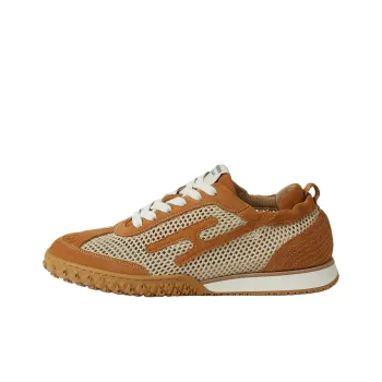 HERMES Jet Low Top Casual Shoes Women's Brown