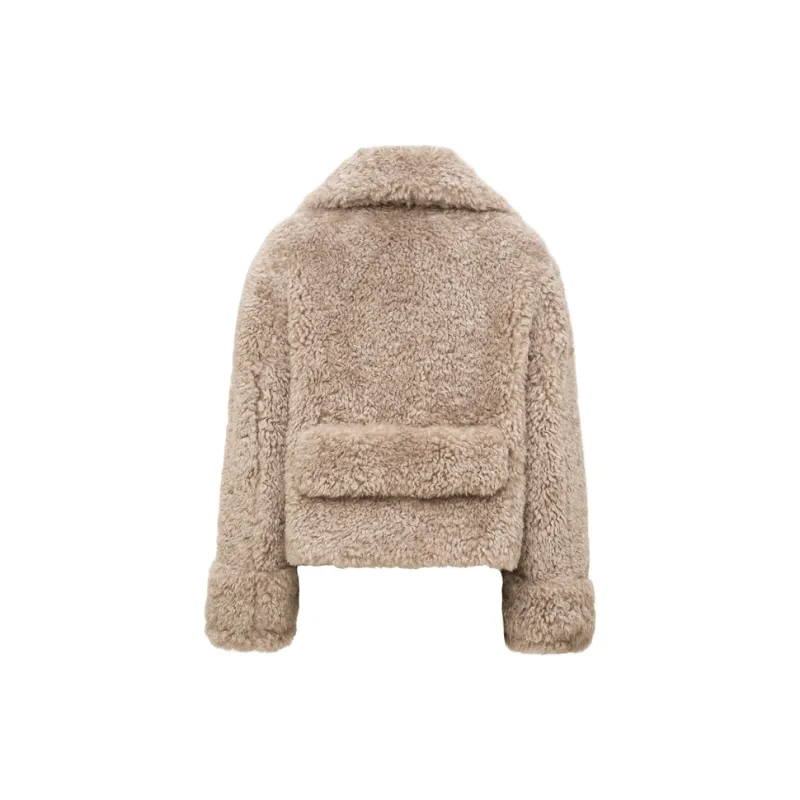Lost In Echo Velvet feel Coat Unisex-3