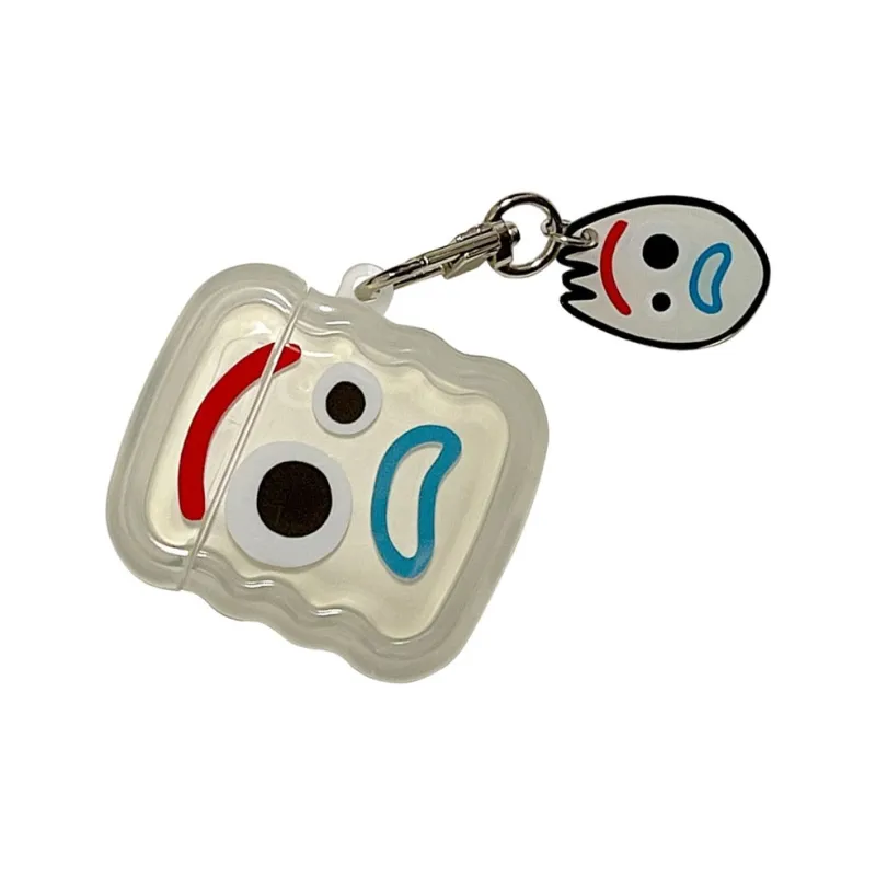 Baohuguang Compatible With AirPods 1/2/3 TPU Individual Wave Fun Cartoon Cute Fully Enclosed Headphone Cases-5