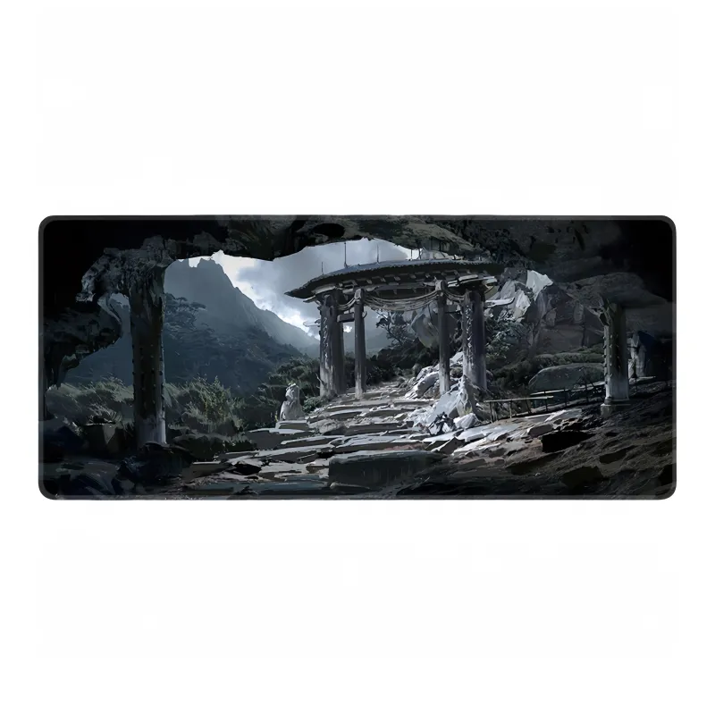 Under Black Myth Guan Yu Extra Large Laptop Stand Dormitory Desktop Esports Gaming Mouse Pads-12