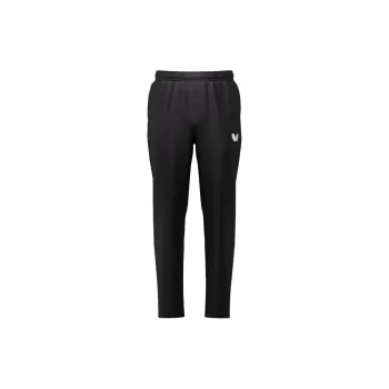Butterfly Knitted Sports Pants Unisex Black