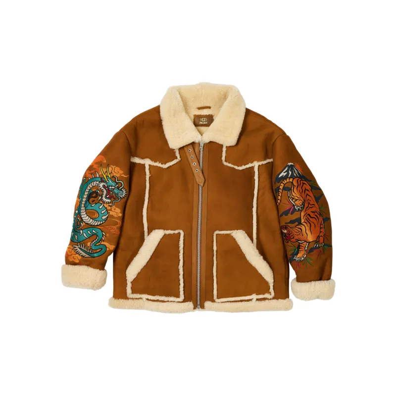 PALACE X Ugg Shearling Jacket-1
