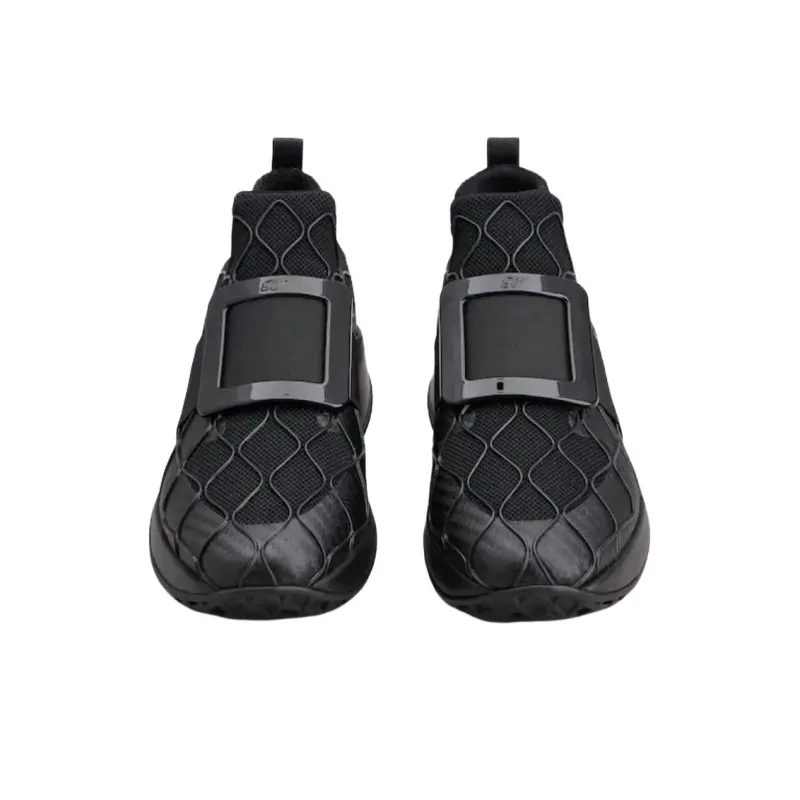 Roger Vivier Viv' Run Technical Lacquered Buckle Sneakers Women's-3