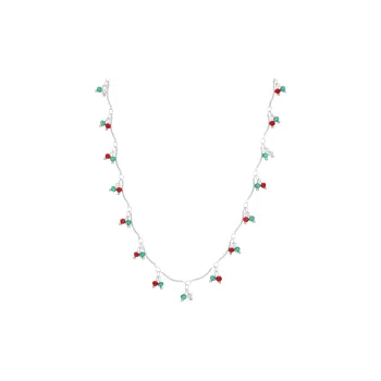 MISS XIA JWY Copper Silver Plated Necklaces Women's