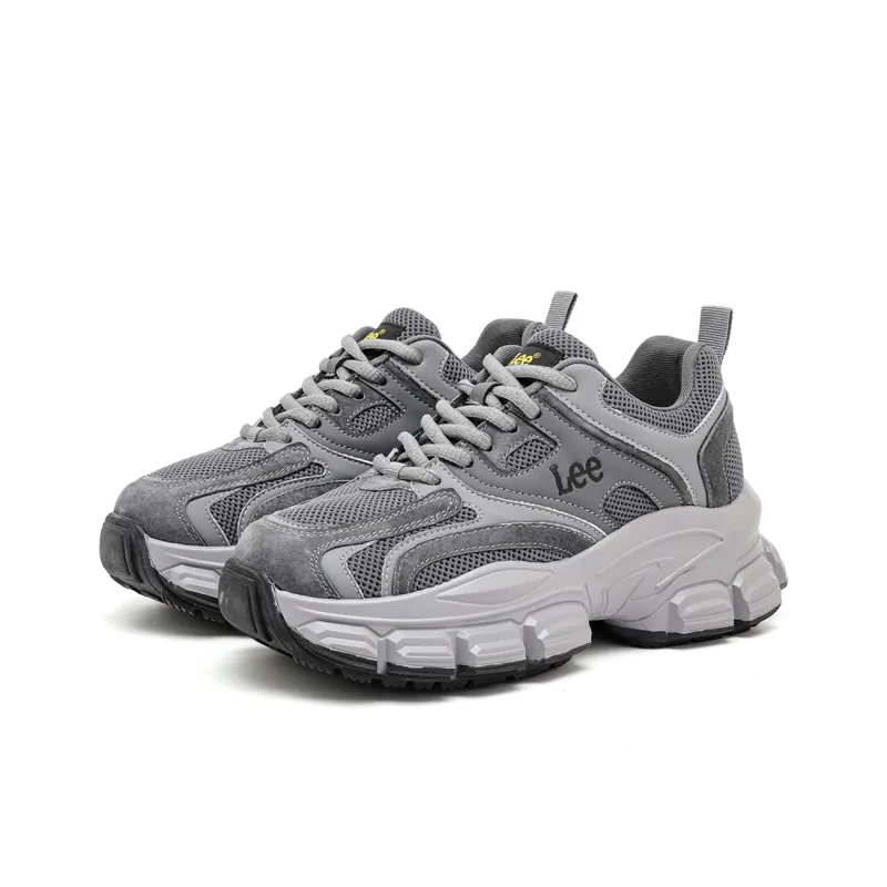 Lee Height Increasing Low Top Chunky Sneakers Women's-6