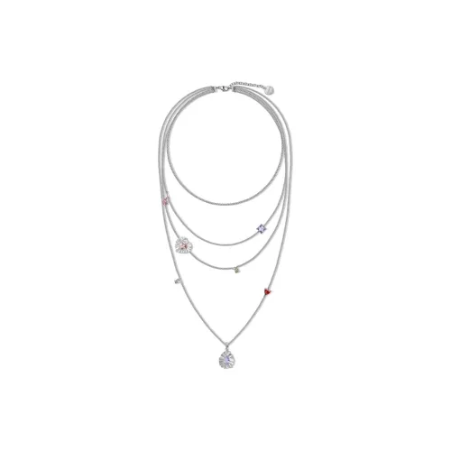 Lost In Echo 925 Sterling Silver Long Necklace Women's