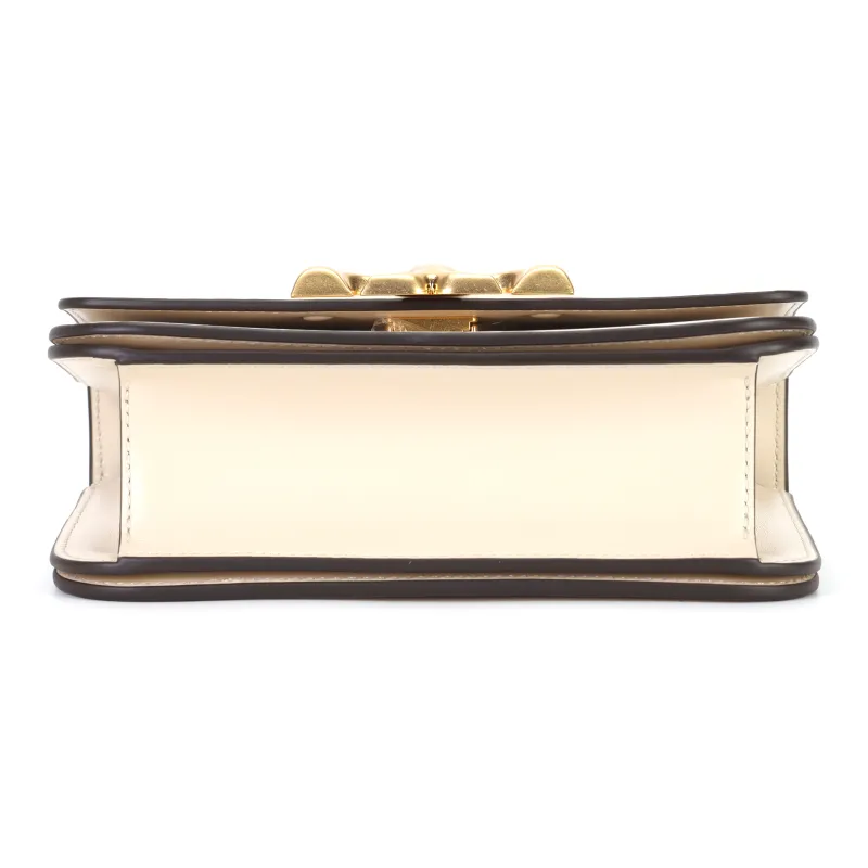 TORY BURCH Eleanor Small Convertible Shoulder Bag New Cream-3