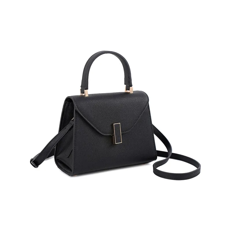 Vigno Synthetic Leather Crossbody Bags Handbags Regular Women's Ecru/Black/Red-8