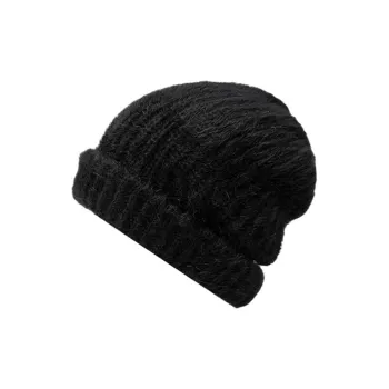 Yamaichi Maru Rabbit Fur Blend Beanies Women's