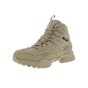 FILA Anti Slip Wear Resistant High Top Hiking Shoes Women's Beige