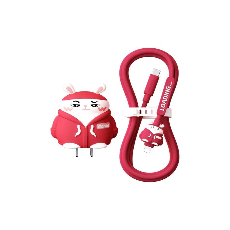 Waniu 20W Apple Fast Charging 1.5m Type C To Lightning Original IP Cable Charging Cord Set-34