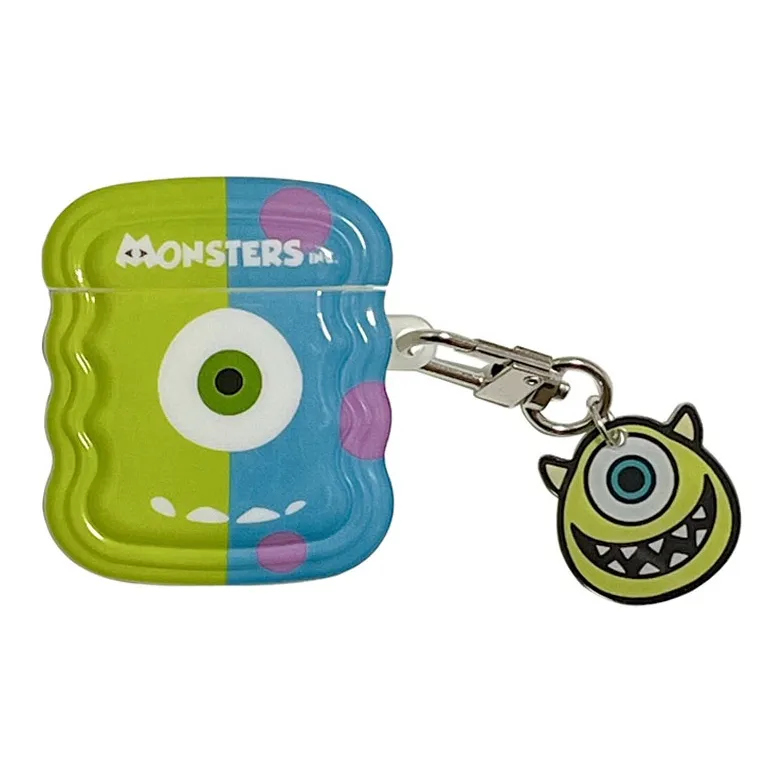 Baohuguang Compatible With AirPods 1/2/3 TPU Cartoon Monster Big Eye Fully Enclosed High Visual Appeal Headphone Cases-2