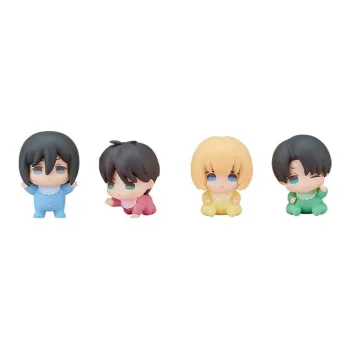 GSC Akatans Attack On Titan, Baby Clothes, Eren, Levi, Mitabi, Armin Chibi Figures