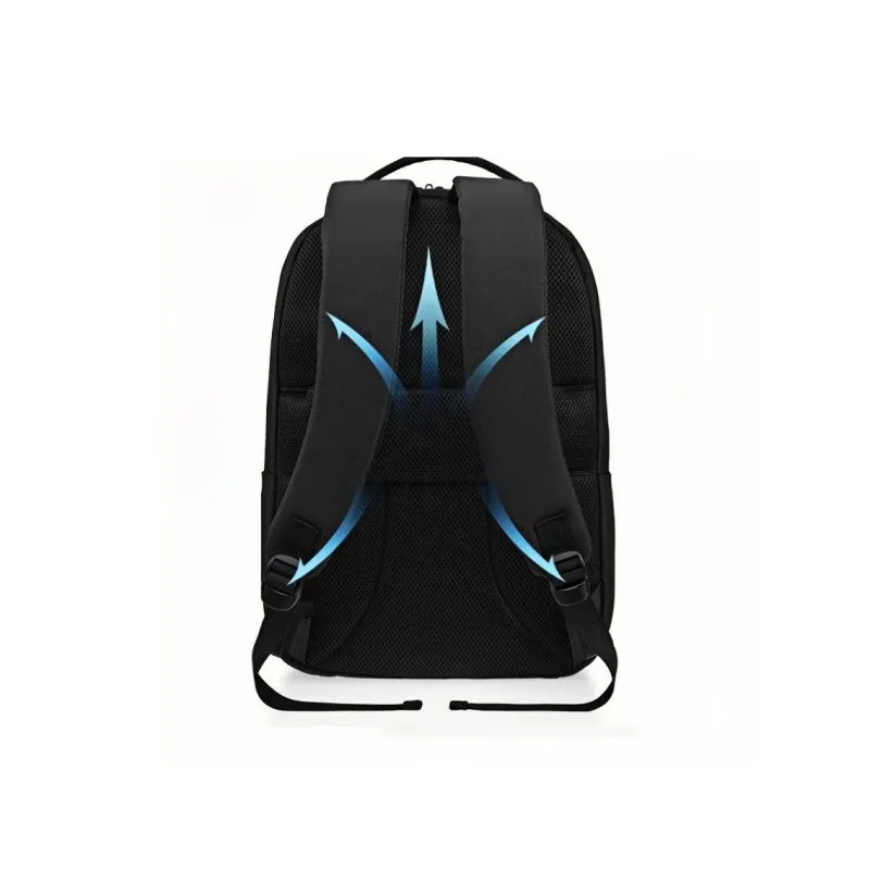 DELSEY Recycled Material, Polyester Backpack Regular Unisex Black-3