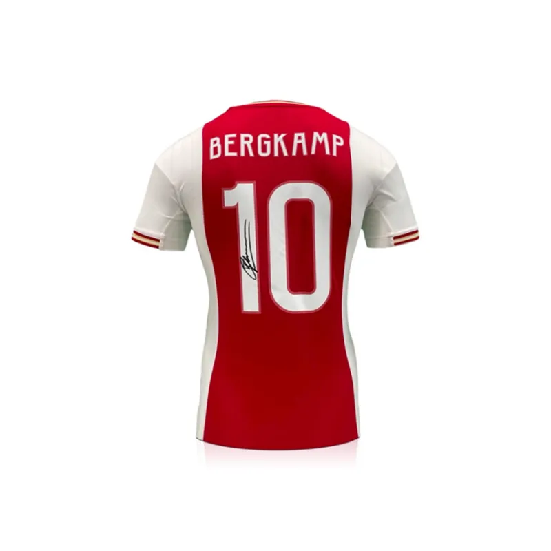 Three For Ajax Team Jersey EM Certificate Framed-1