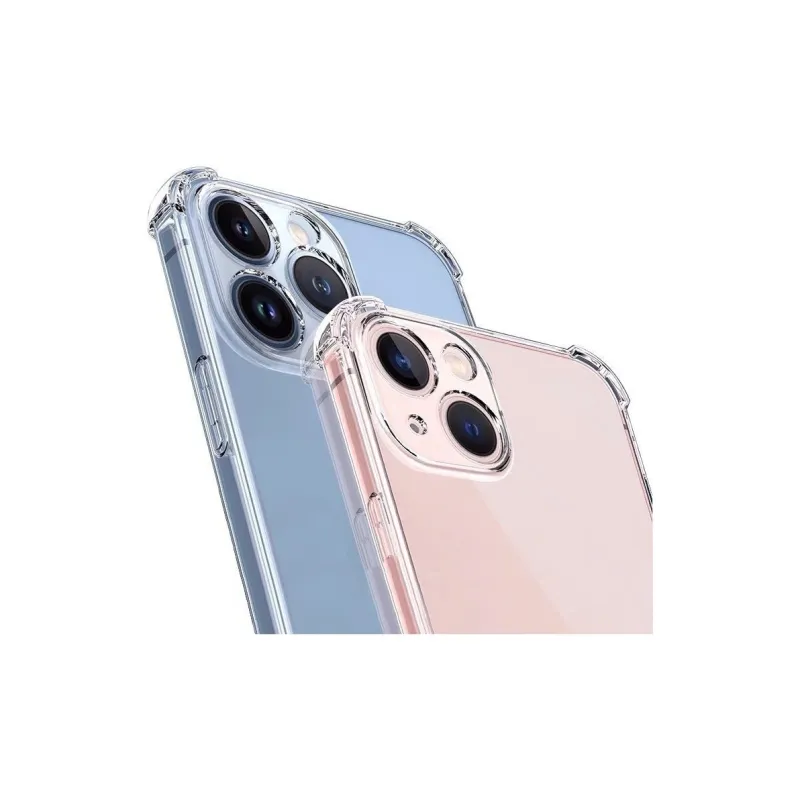 QIZHENG TPU Material Transparent Impact Resistant Phone Case Compatible With Oppo A3 Pro/A3S-4
