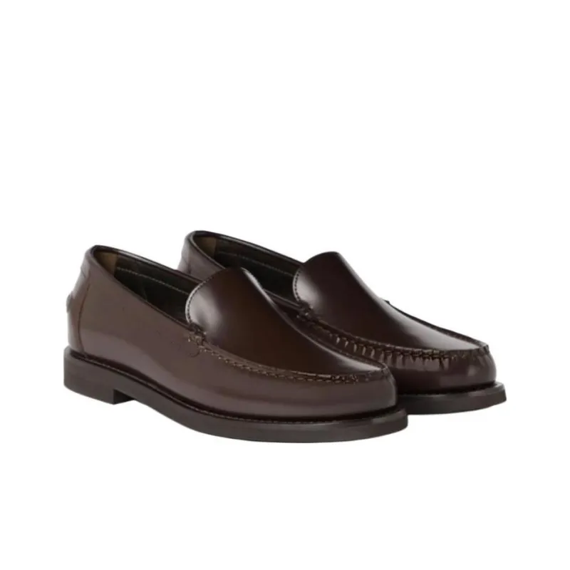 Brunello Cucinelli Leather Loafers Women's-2