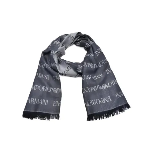 EMPORIO ARMANI Wool Knit Scarves Men's