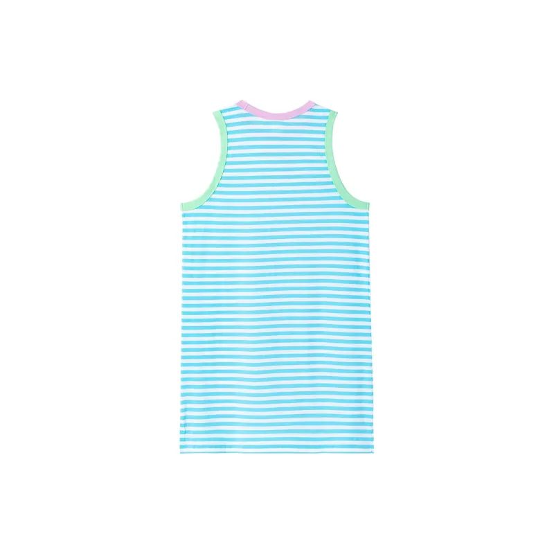 Champion FW24 Sleeveless Dress Women's Blue-1