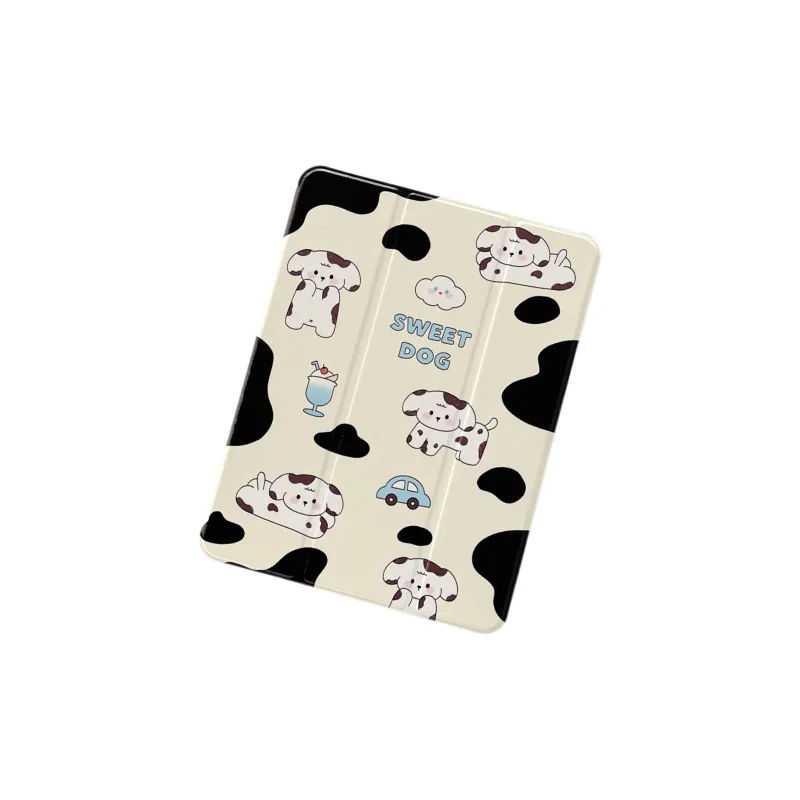 Koman TPU Material Cute Spot Puppy For Apple IpadproAir 11/10/13 Inches Tablet Protective Cases-1