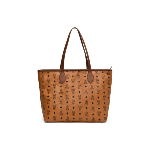 Gerlanx PU Tote Bag Shoulder Bag Large Size Women's Brown/White/Pink/Black