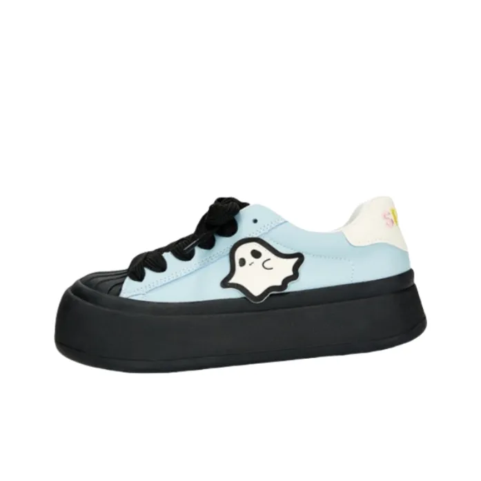PARK DANCE Low Top Skateboard Shoes Women's-0