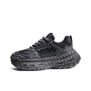 RENBEN Anti Slip And Wear Resistant Height Increasing Low Top Chunky Sneakers Men's
