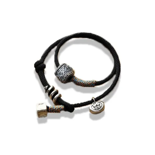 Datang Guoding Alloy Rope Bracelets Unisex-2