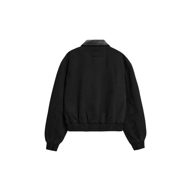 ZARA Denim Jackets Men Black-1