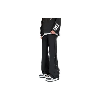 TESTUNG Casual Pants Unisex Black