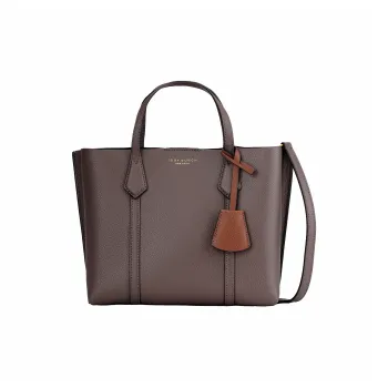 TORY BURCH Perry Leather Shoulder Bag Women's Shell
