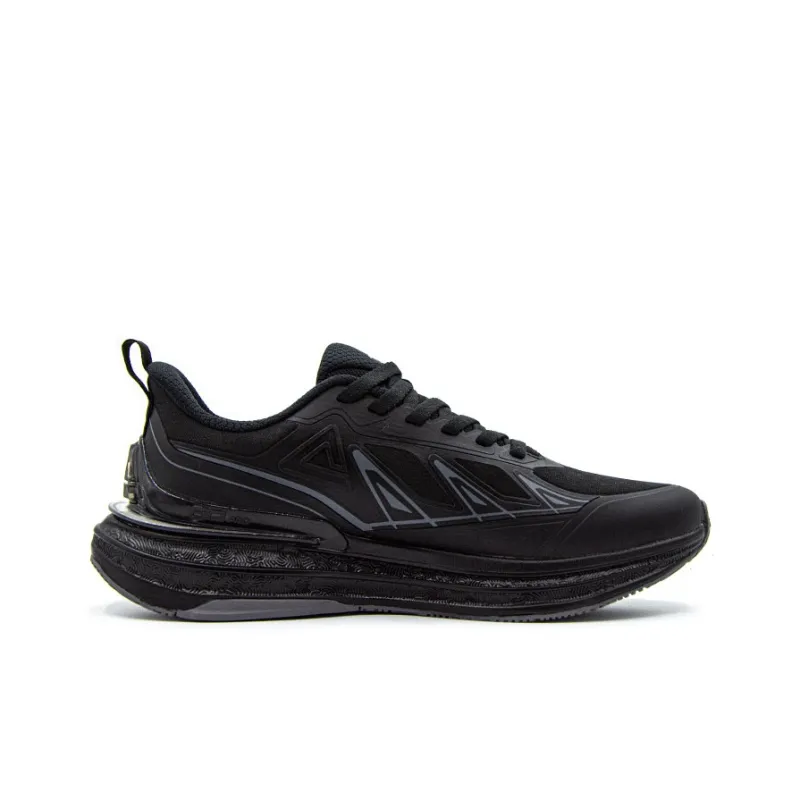 PEAK Mode 6.0 Pro Cushioning Lightweight Low Top Casual Running Shoes Men's Black Gray-1